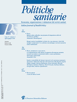 2026 Vol. 27 N. 2 Aprile-Giugno